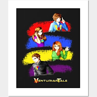 Venturian Tale Group Women's 2 Posters and Art